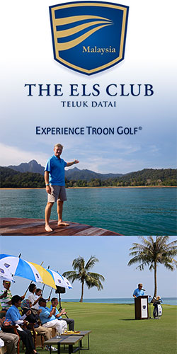 Honoured Els Hosts Royal Opening for The Els Club Teluk Datai, Langkawi Malaysia 